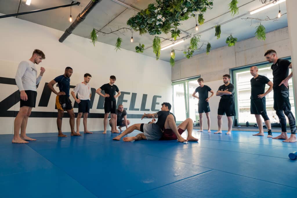 Leg lock Workshop mit Bruno