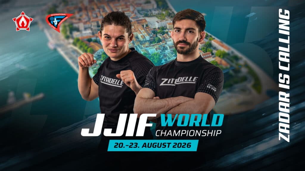 Bernadette Marsano und Robin Engelhart der Zitadelle Graz vor der JJIF World Championship 2026 in Zadar
