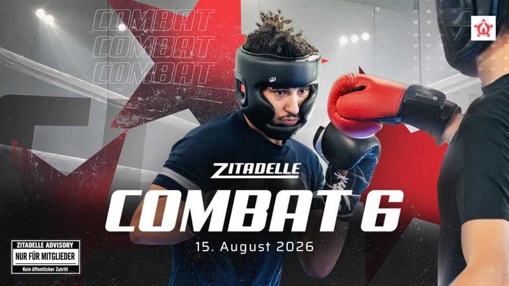 Zitadelle Combat 6 Kampfsport-Event am 15. August 2026 in der Zitadelle Graz